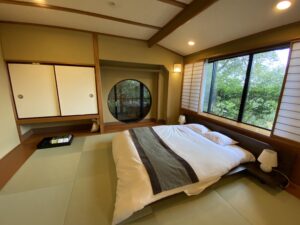 森の栖の寝室
